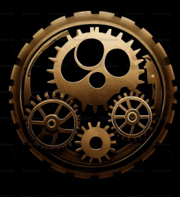 Steampunk Zahnräder